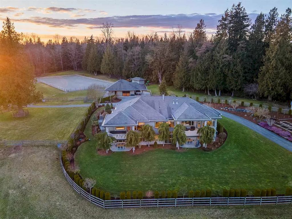 The Magical Langley Estate is an exclusive trophy property now available for sale. This home is located at 2675 256th St, Langley, BC V4W 1Y3, Canada