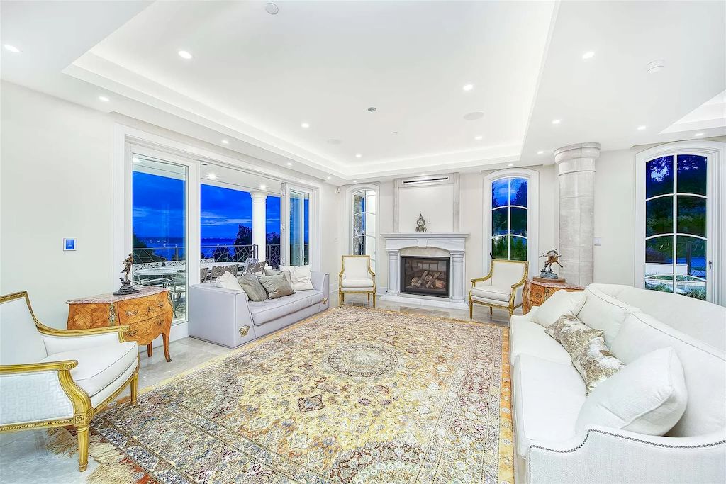 The Magnificent French Chateau in West Vancouver boasts unobstructed panoramic, staggering ocean and city views now available for sale. This home is located at 2188 Westhill Wynd, West Vancouver, BC V7S 2Z3, Canada