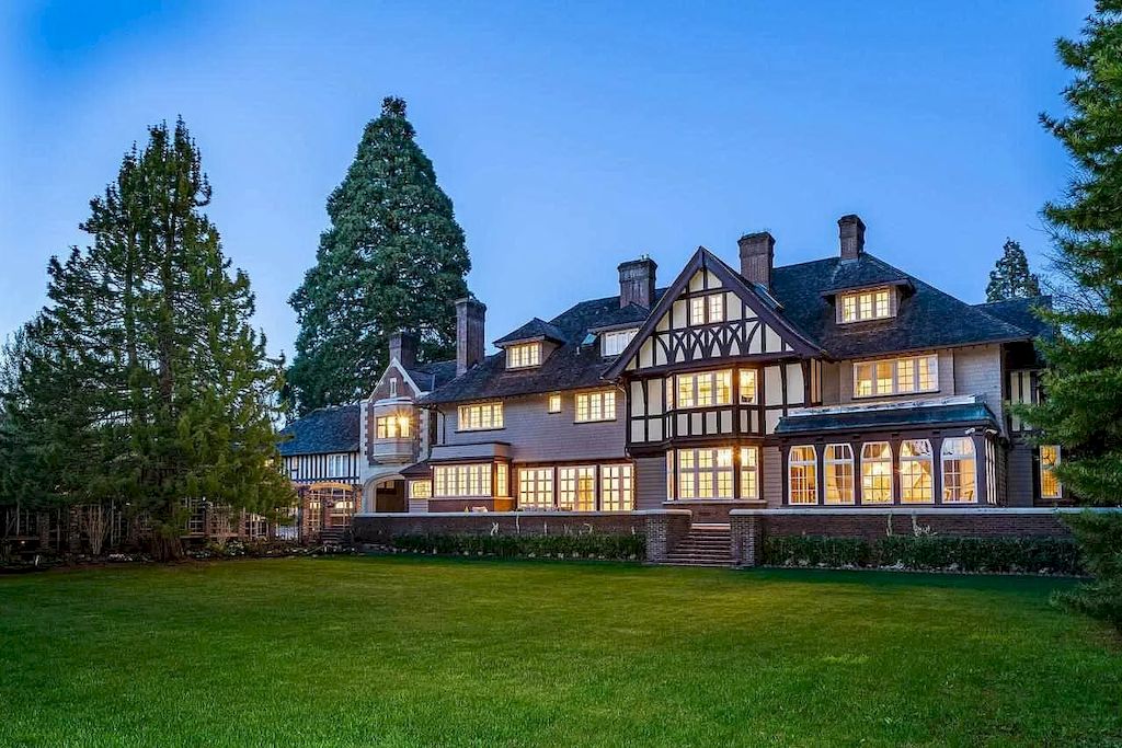 The Tudor Revival Mansion in Vancouver is a magnificent home now available for sale. This home is located at 3689 Selkirk St, Vancouver, BC V6H 2Y9, Canada