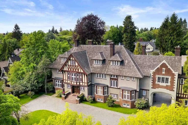 Tudor Revival Mansion in Vancouver Awaits the Start of Your Legend for C$26,980,000