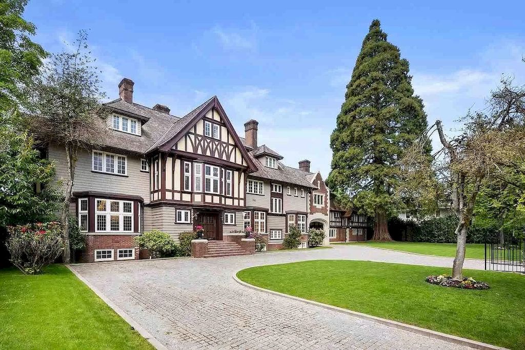 The Tudor Revival Mansion in Vancouver is a magnificent home now available for sale. This home is located at 3689 Selkirk St, Vancouver, BC V6H 2Y9, Canada