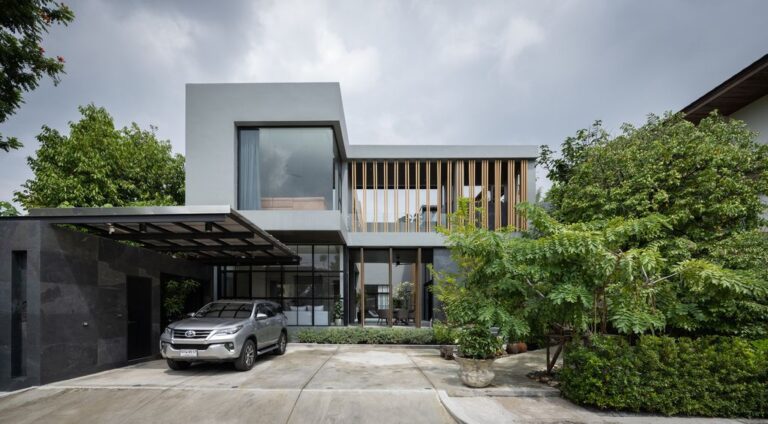 Zanolari’s house, stunning multi-functional home in Thailand by HAA Studio