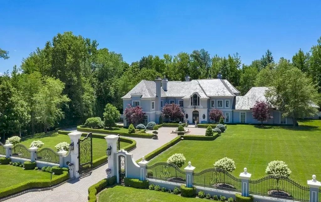 Find Today Comfort with Yesteryear Charm at this $15,088,000 New Jersey One-of-a-kind Estate