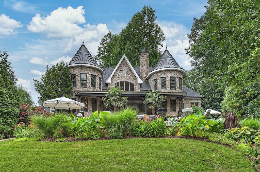 This $4,250,000 French Country Style Home Renovated to the Highest Standards and Comfort to Cater You in North Carolina