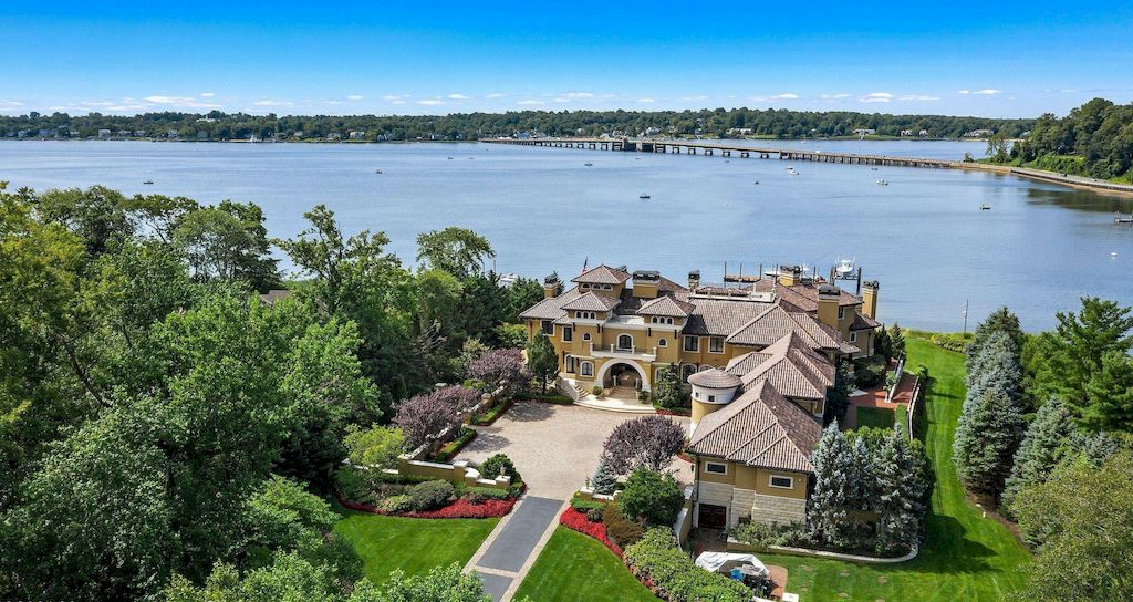 New Jersey Lavish and Luxurious Paradise Inspired by Love of the Sea and Joy of Family and Friends Listed for $17,500,000