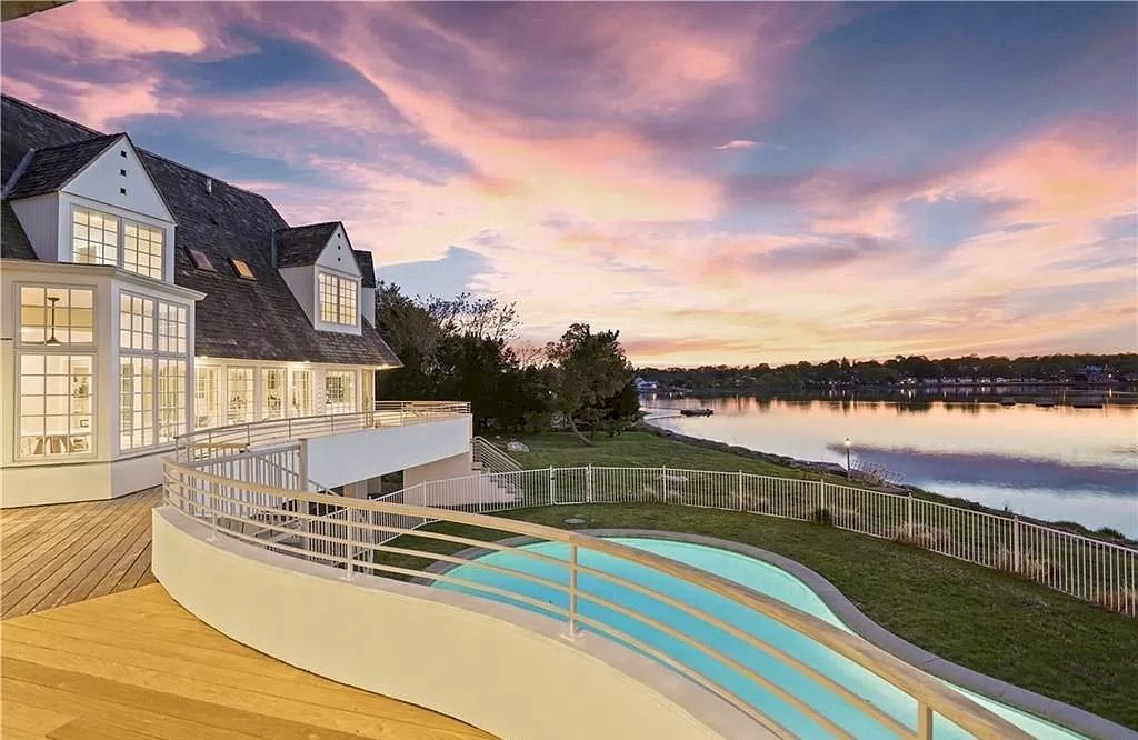 Contemporary Masterpiece with Panoramic Views of Holly Pond, Connecticut Listed for $6,695,000