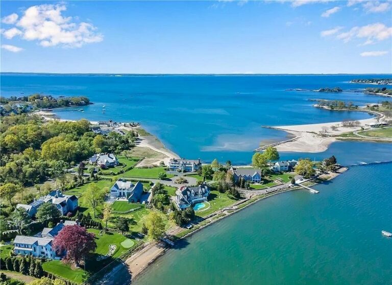 Contemporary Masterpiece with Panoramic Views of Holly Pond