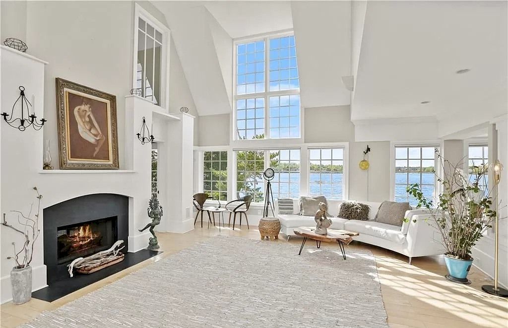 Contemporary Masterpiece with Panoramic Views of Holly Pond, Connecticut Listed for $6,695,000