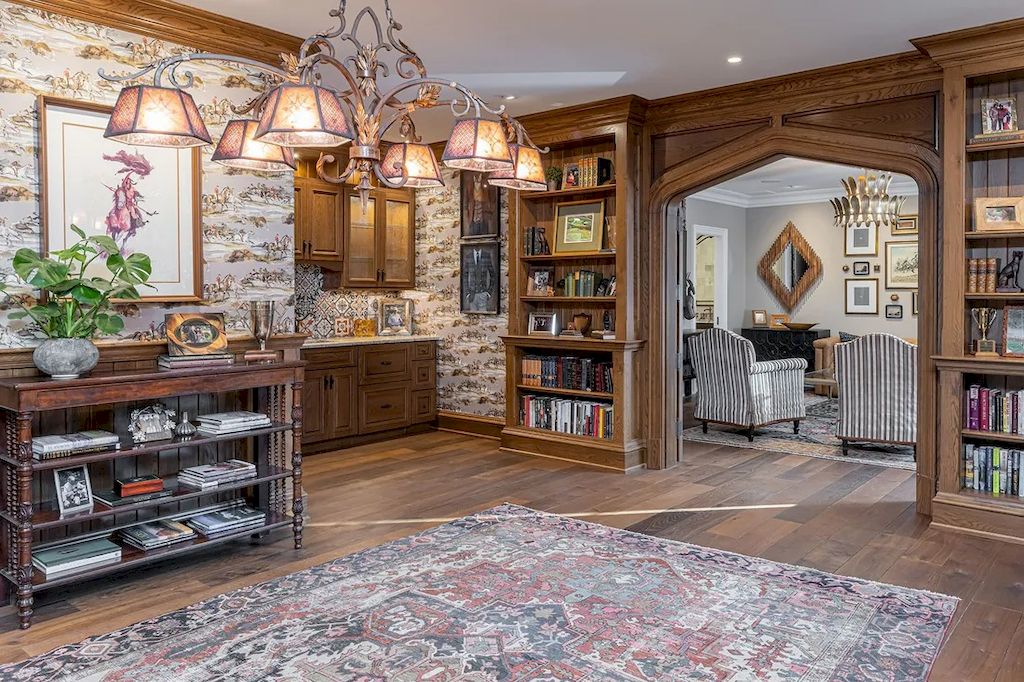 This $9,750,000 Stunning, New State-of-the-art Home in North Carolina Combines Historic Charm with Today Cutting-edge Smart 