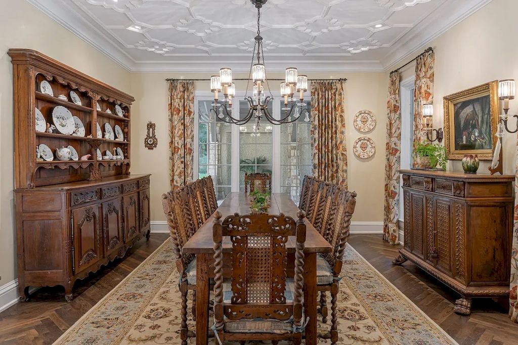 This $9,750,000 Stunning, New State-of-the-art Home in North Carolina Combines Historic Charm with Today Cutting-edge Smart 