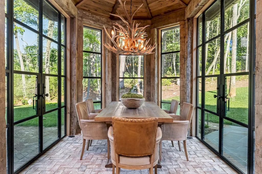 This $9,750,000 Stunning, New State-of-the-art Home in North Carolina Combines Historic Charm with Today Cutting-edge Smart 