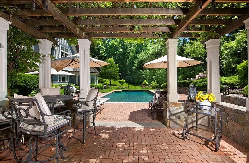 Impeccable Stone and Shingle Colonial Home in Connecticut Priced at $5,250,000