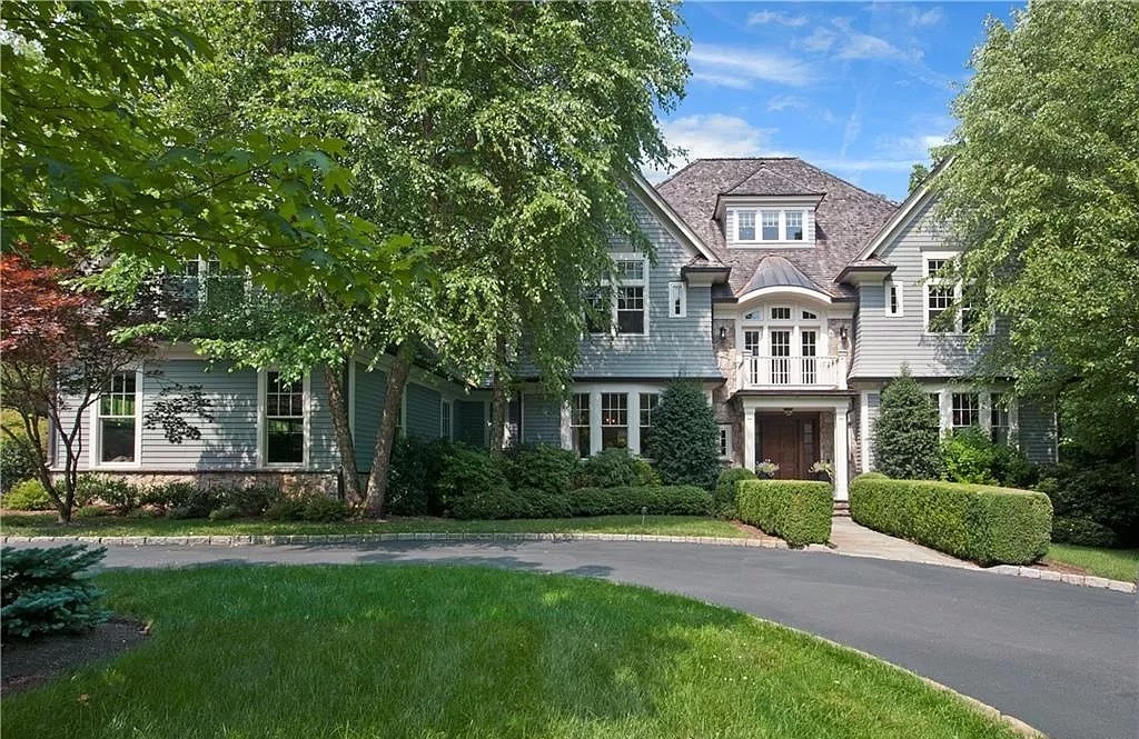 Impeccable Stone and Shingle Colonial Home in Connecticut Priced at $5,250,000