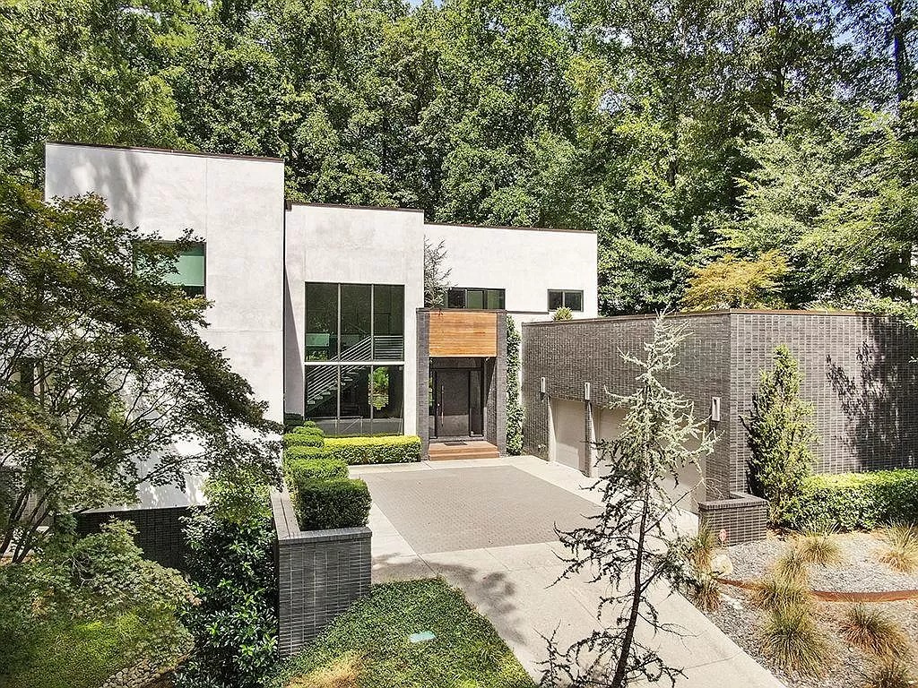 Fully Integrated Modern Smart Home in Georgia Listed for $3,200,000