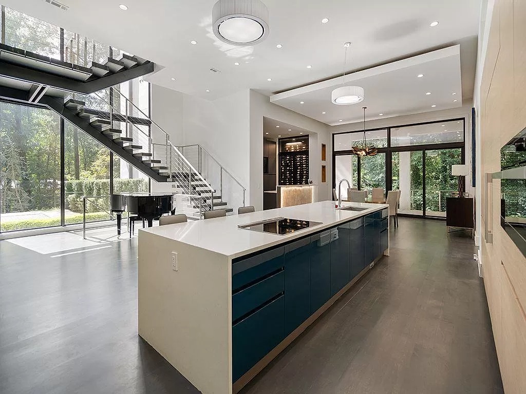 Fully Integrated Modern Smart Home in Georgia Listed for $3,200,000