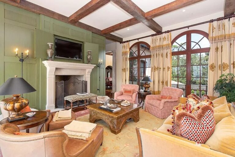 Exquisite Mediterranean Retreat at Sea Island Golf Club A Masterpiece of OldWorld Charm and