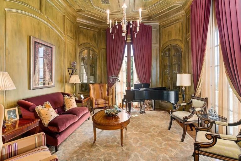 Exquisite Mediterranean Retreat at Sea Island Golf Club A Masterpiece of OldWorld Charm and