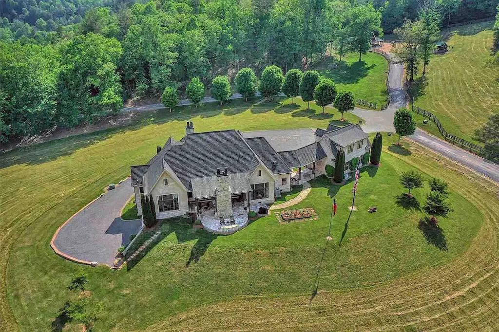 Fabulous Mountain Retreat in Georgia with Exquisite Design and Serene Beauty Listed for $7,825,000