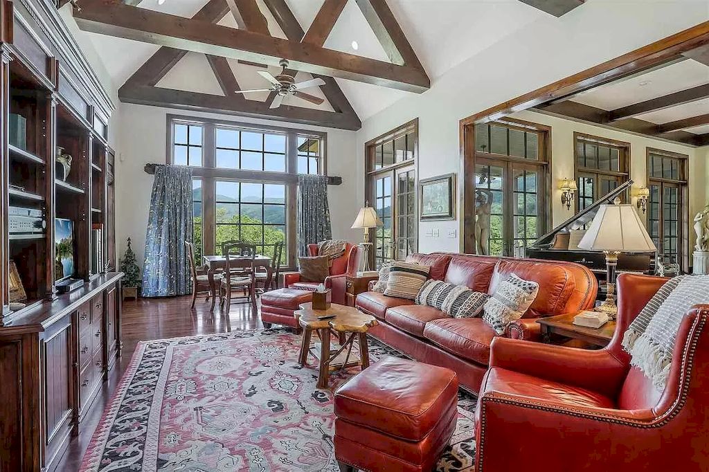 Fabulous Mountain Retreat in Georgia with Exquisite Design and Serene Beauty Listed for $7,825,000