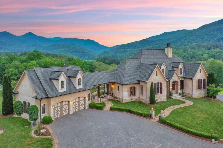 Fabulous Mountain Retreat in Georgia with Exquisite Design and Serene Beauty Listed for $7,825,000