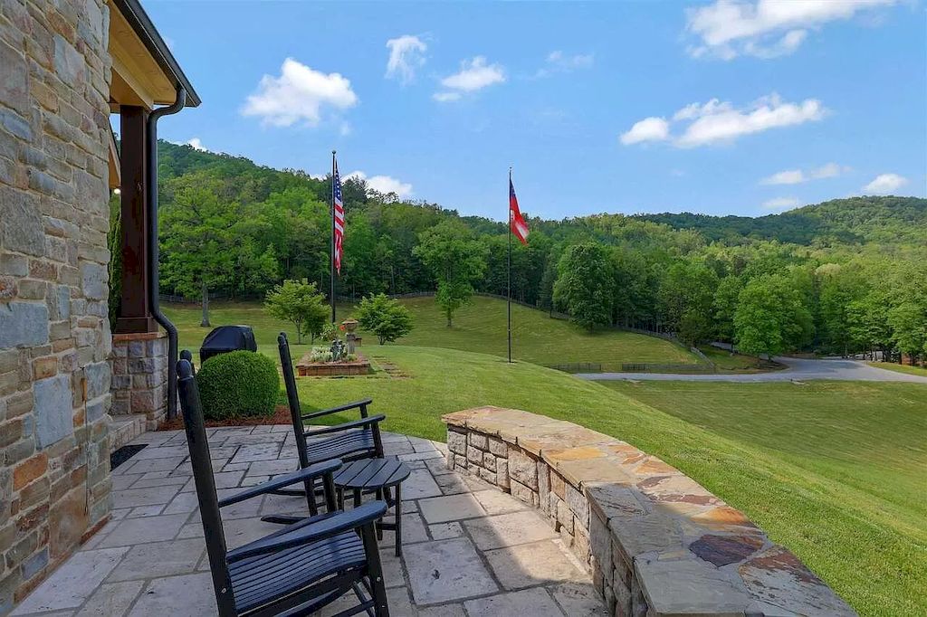 Fabulous Mountain Retreat in Georgia with Exquisite Design and Serene Beauty Listed for $7,825,000