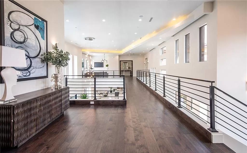 This $6,950,000 newly constructed residence in Nevada exemplifies modern elegance