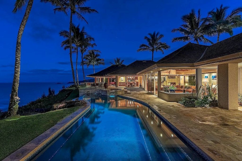 This Hawaii Marvel Estate with Modern Resort Style Living Listed for $12,900,000