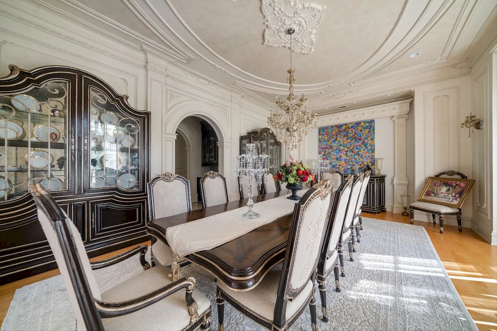 New Jersey Magnificent French-inspired Limestone Manor Listed for $25,000,000