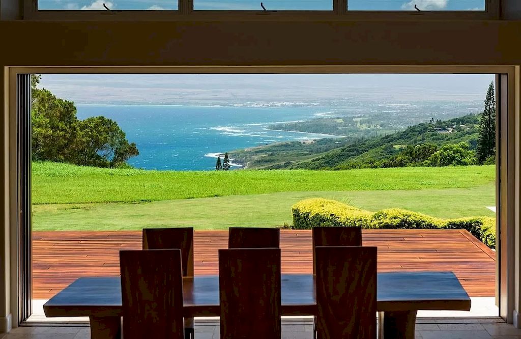 Indulge in Romantic Blue Ocean Views and Lush Tropical Landscapes of Hawaii from this $5,695,000 Estate