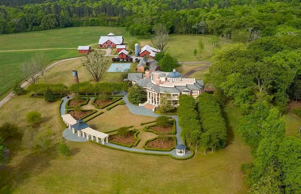 Built to the Highest Commercial Standards, Georgian Architecture-inspired Manor in Georgia Priced at $18,750,000