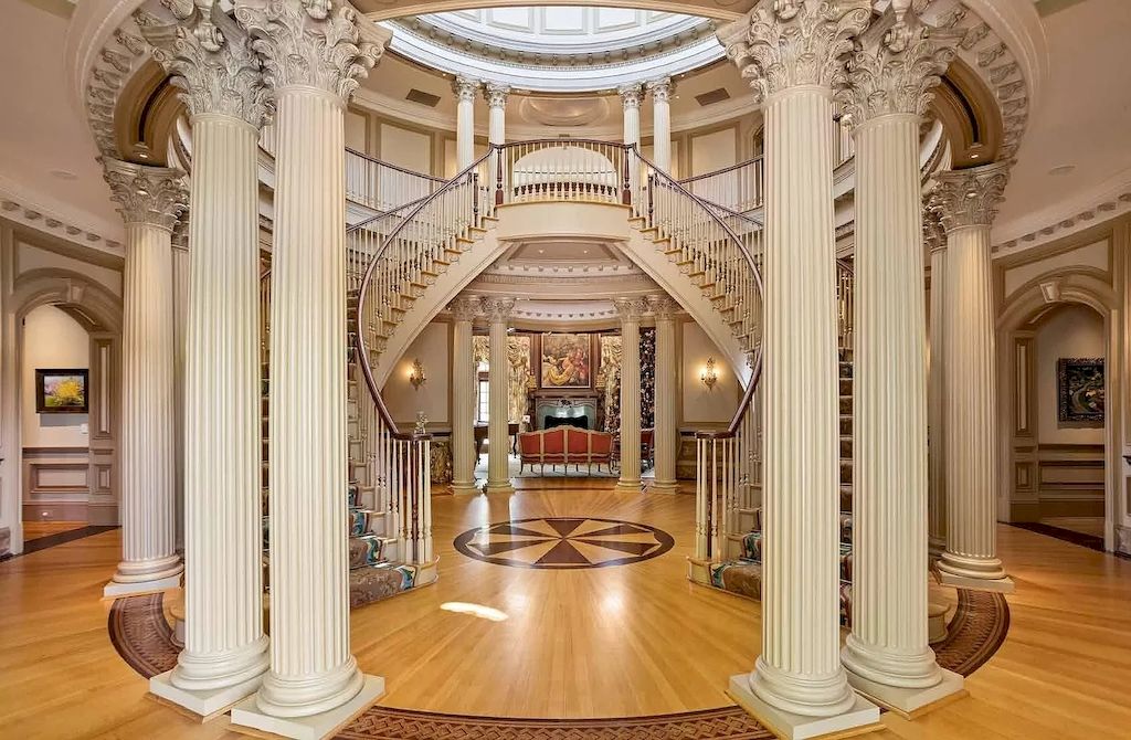 Built to the Highest Commercial Standards, Georgian Architecture-inspired Manor in Georgia Priced at $18,750,000