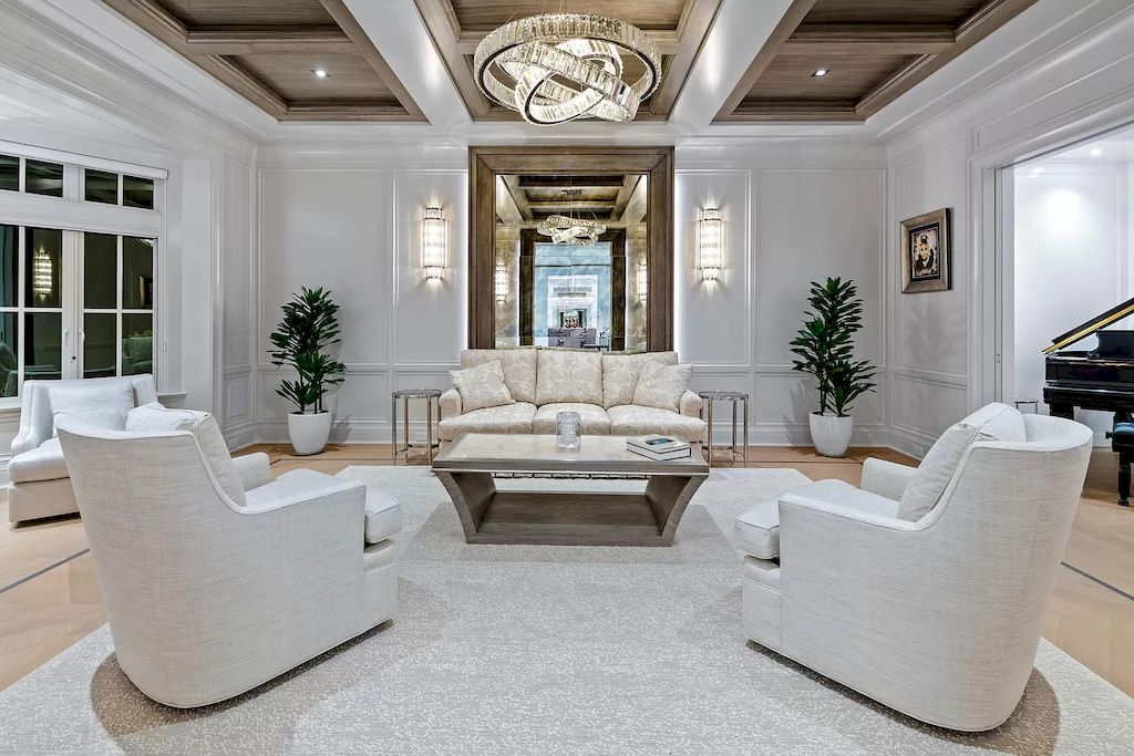 Modern Glamour Seen with Elegance and Exquisite Finishes in this $17,500,000 Custom Built Estate in Connecticut