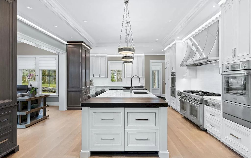 Modern Glamour Seen with Elegance and Exquisite Finishes in this $17,500,000 Custom Built Estate in Connecticut