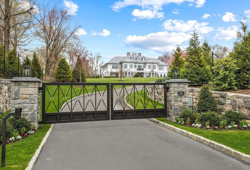Modern Glamour Seen with Elegance and Exquisite Finishes in this $17,500,000 Custom Built Estate in Connecticut