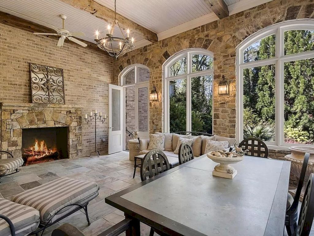 Deep in Calming Sounds and Idyllic Setting from this Georgia $3,950,000 Retreat