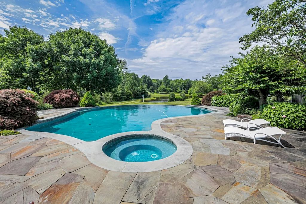 Weekend Escape with Loved Ones in this $9,750,000  Garden State Manor in New Jersey
