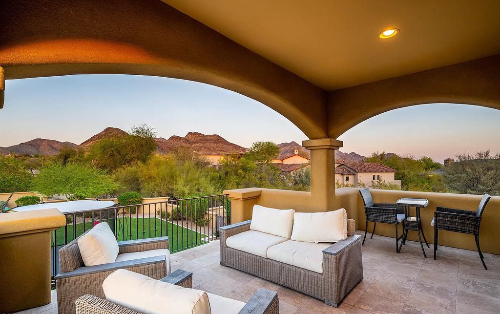 Gorgeous fully furnished house in Arizona with a heated pool and spa asks for $5,750,000