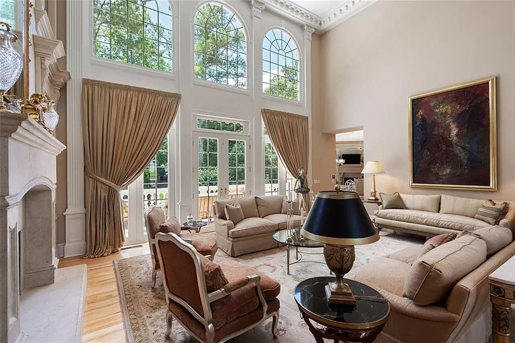 Cannot Miss this $3,199,000 Majestic Estate in Georgia with Meticulous Elegance