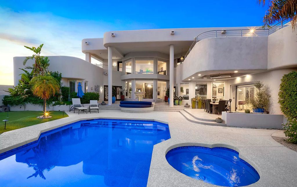 Breathtaking contemporary home in Arizona delights with million dollar views for Sale at $3,900,000
