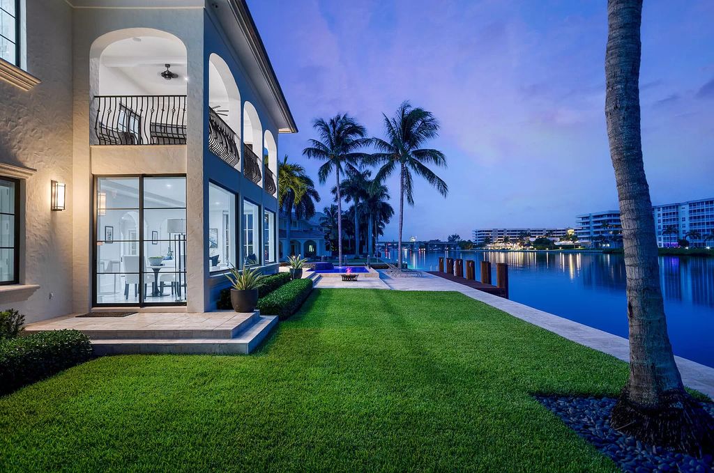 The Delray Beach Home is an architectural masterpiece recently completely reimagined and renovated with every amenity now available for sale. This home located at 1002 Lewis Cv, Delray Beach, Florida