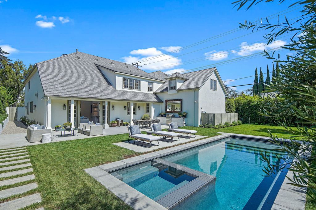 The Home in Beverly Hills is An exquisitely renovated masterpiece on the most coveted street with a brand new pool now available for sale. This home located at 507 N Maple Dr, Beverly Hills, California