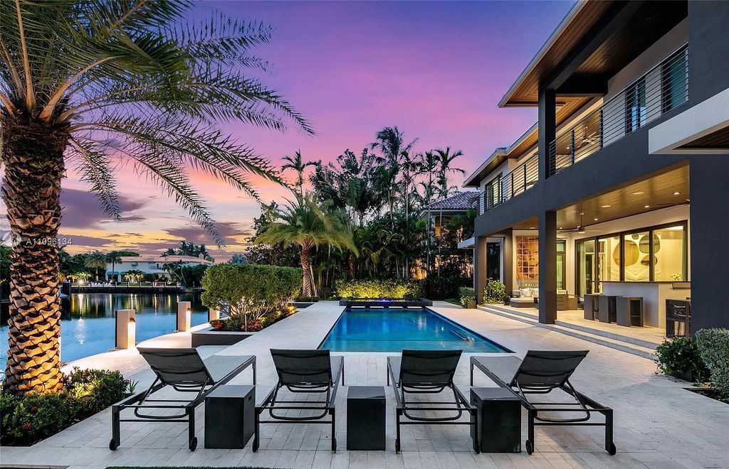 The Home in Fort Lauderdale is a luxurious estate on the quiet end of prestigious Isla Bahia with oversized heated saltwater pool now available for sale. This home located at 65 Isla Bahia Dr, Fort Lauderdale, Florida