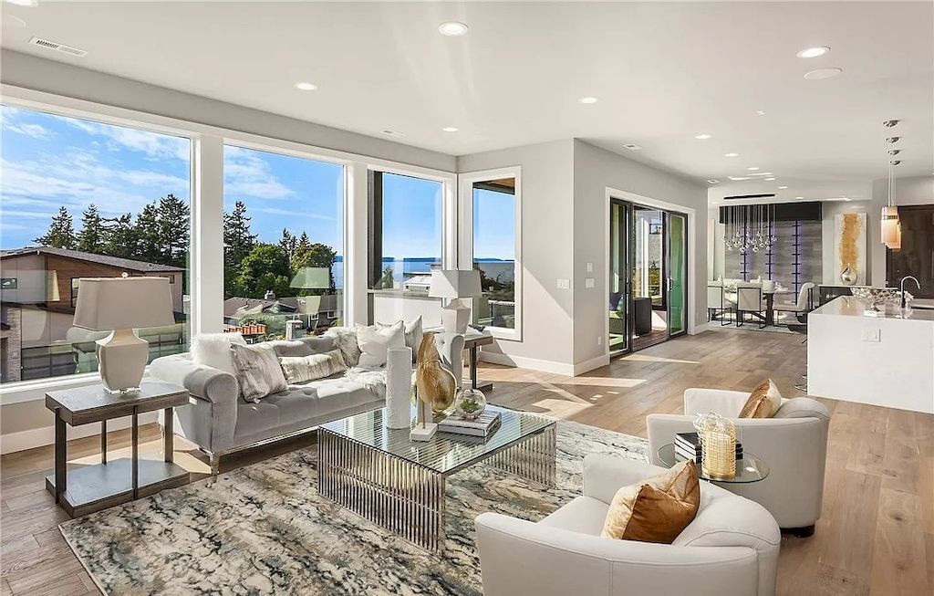 The Gorgeous New Home in Seattle is a ultra luxurious home now available for sale. This home is located at 20129 24th Ave NW, Seattle, Washington