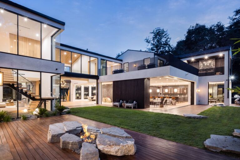 Exceptional Brand New Japanese inspired Modern Farmhouse in Encino hits Market for $26,000,000