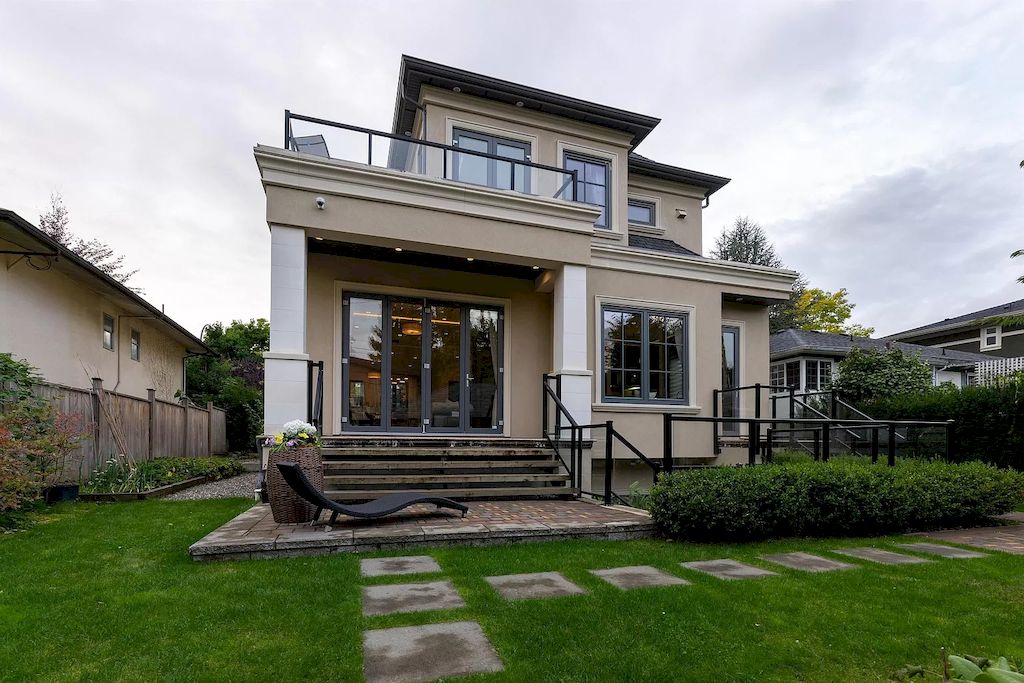 The Exquisite Home in Vancouver is one of a kind custom-build home now available for sale. This home is located at 4466 Chaldecott St, Vancouver, BC V6S 2K1, Canada