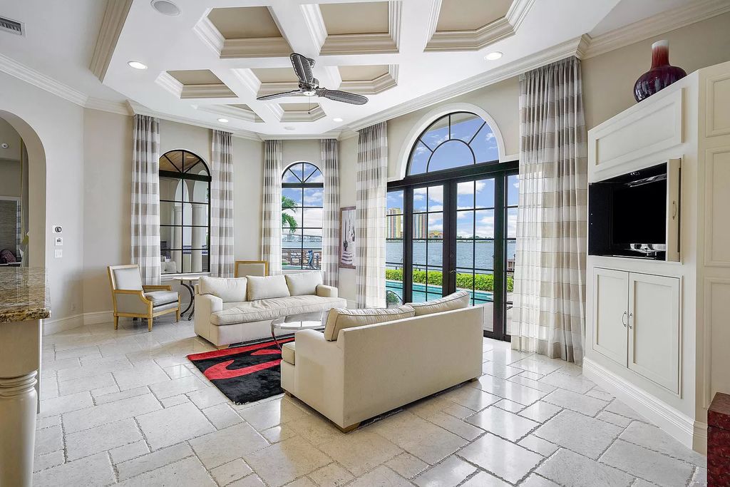 The Home in Florida is an elegant singer island estate is situated on perfectly manicured grounds with breathtaking intracoastal views now available for sale. This home located at 981 Singer Dr, West Palm Beach, Florida