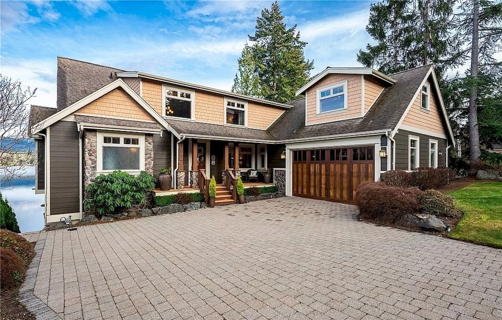 The Lakefront Home in Washington features incredible views now available for sale. This home is located at 1708 Euclid Ave, Bellingham, Washington