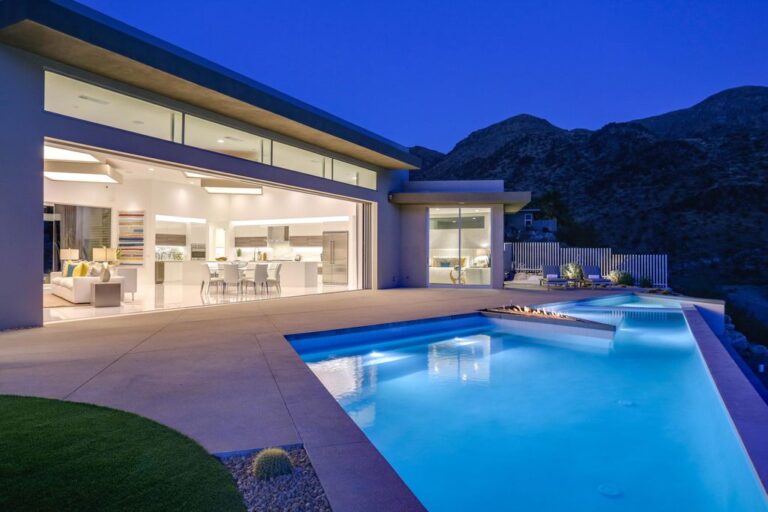 Prominent Modern Home in Rancho Mirage by Brian Foster Designs hits Market for $3,995,000