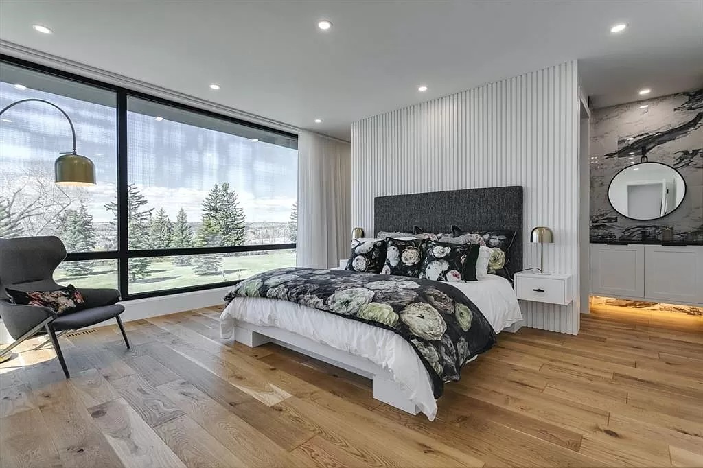 The Calgary Estate is a stunning contemporary masterpiece now available for sale. This home is located at 942 SW Crescent Rd NW, Calgary, AB T2M 4A8, Canada