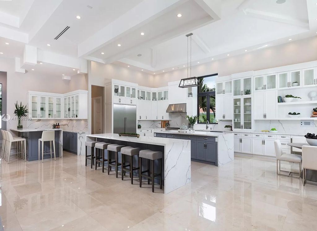 The Home in Miami is a striking brand new construction in the highly desirable Ponce-Davis area offering privacy and security now available for sale. This home located at 8341 SW 54th Ave, Miami, Florida